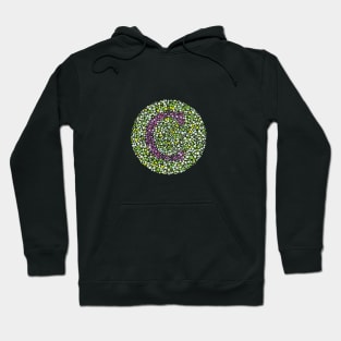 “C” Eye Test Letter Circle Hoodie